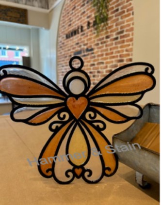 10/11/2026 - Sunday @ 10:00 am Catch the Light: Faux Stained Glass Suncatcher Workshop ✨