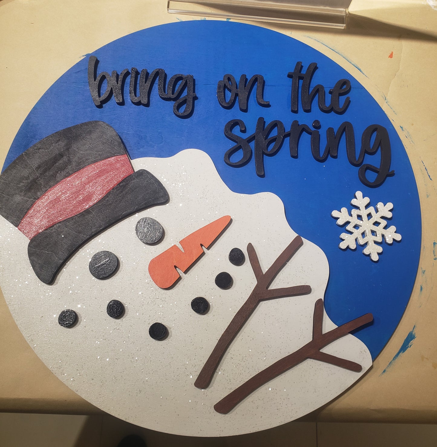 03/08/2026 - Sunday - 1:00 p.m.  Spring 3D Door Hangers