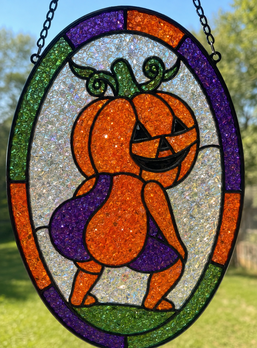 9/13/2026 - Sunday @ 1:00 pm ✨ 🌈Faux Stained Glass Suncatcher Workshop! 🌈✨