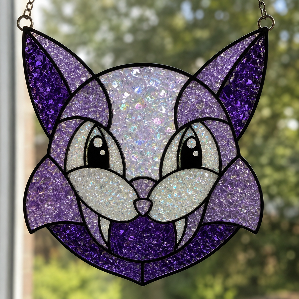 9/13/2026 - Sunday @ 1:00 pm ✨ 🌈Faux Stained Glass Suncatcher Workshop! 🌈✨