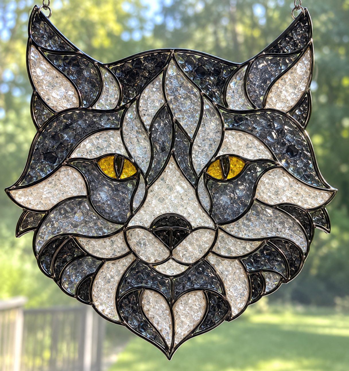 9/13/2026 - Sunday @ 1:00 pm ✨ 🌈Faux Stained Glass Suncatcher Workshop! 🌈✨