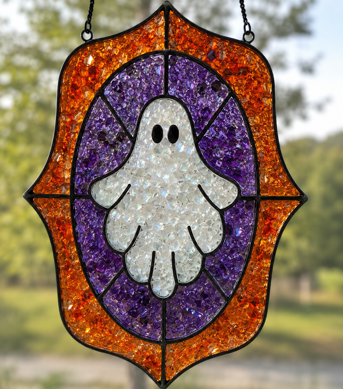 9/13/2026 - Sunday @ 1:00 pm ✨ 🌈Faux Stained Glass Suncatcher Workshop! 🌈✨