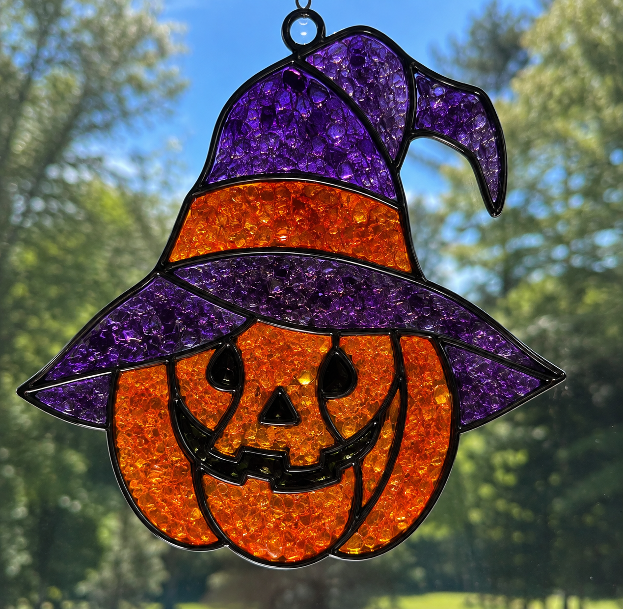 9/13/2026 - Sunday @ 1:00 pm ✨ 🌈Faux Stained Glass Suncatcher Workshop! 🌈✨