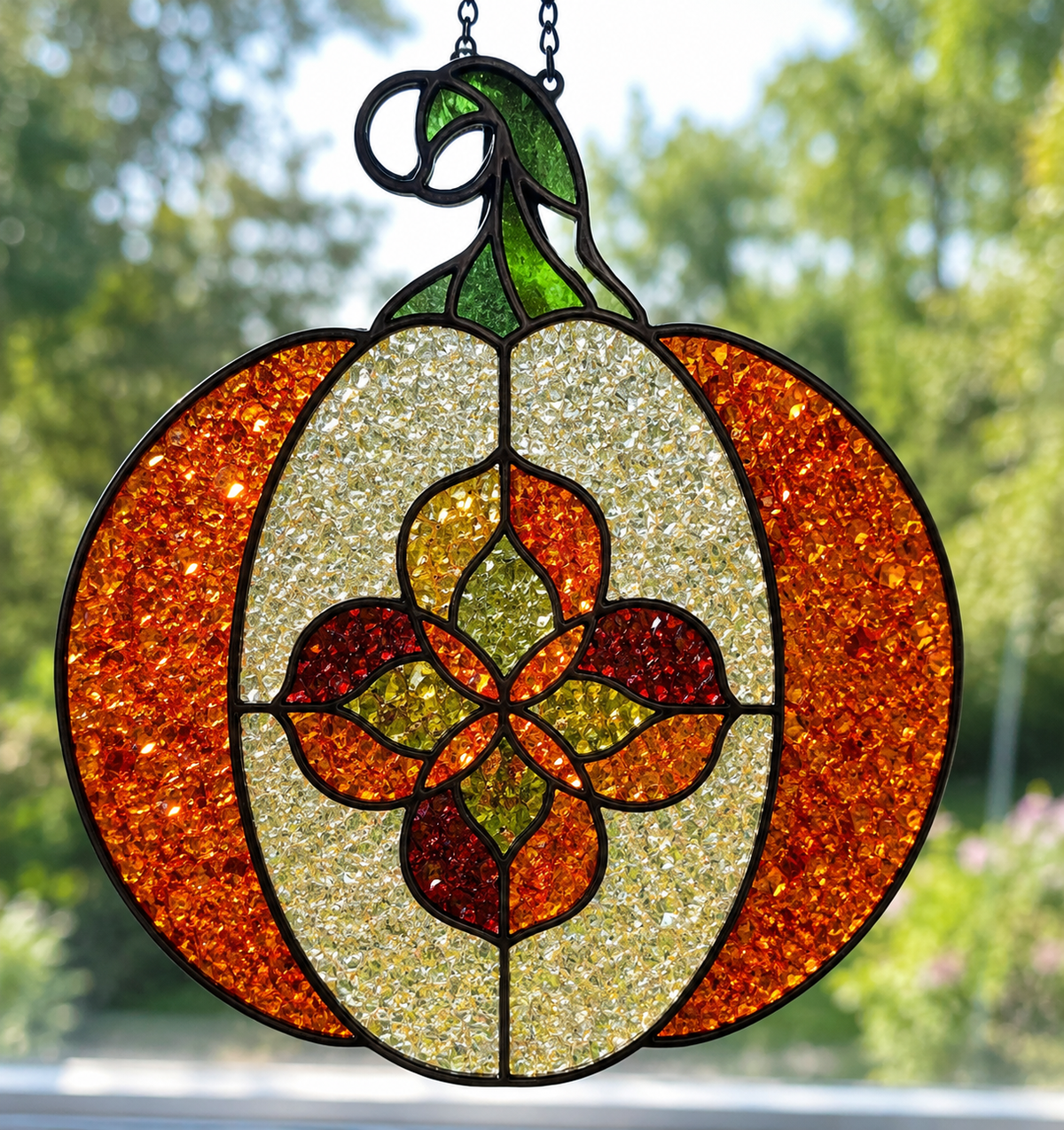 9/13/2026 - Sunday @ 1:00 pm ✨ 🌈Faux Stained Glass Suncatcher Workshop! 🌈✨
