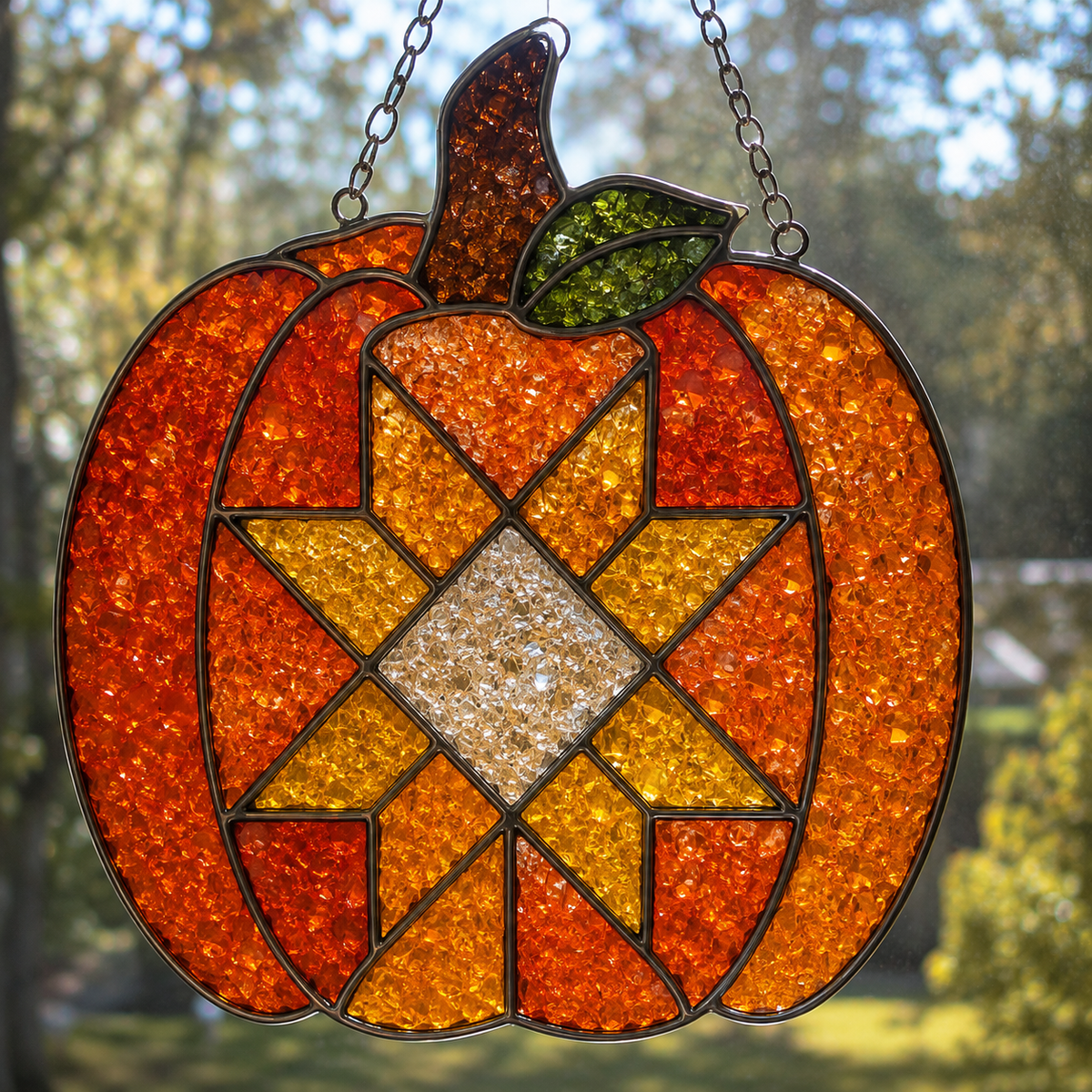 9/13/2026 - Sunday @ 1:00 pm ✨ 🌈Faux Stained Glass Suncatcher Workshop! 🌈✨