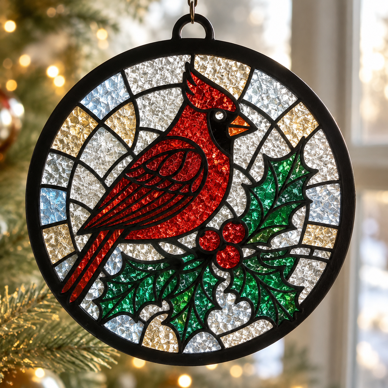 9/13/2026 - Sunday @ 1:00 pm ✨ 🌈Faux Stained Glass Suncatcher Workshop! 🌈✨