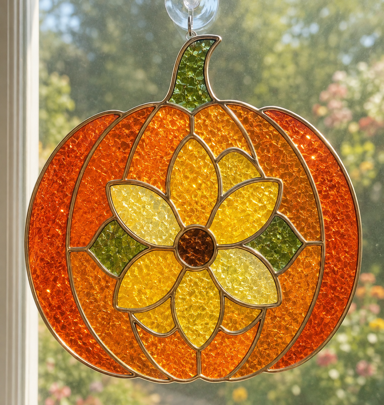 9/13/2026 - Sunday @ 1:00 pm ✨ 🌈Faux Stained Glass Suncatcher Workshop! 🌈✨