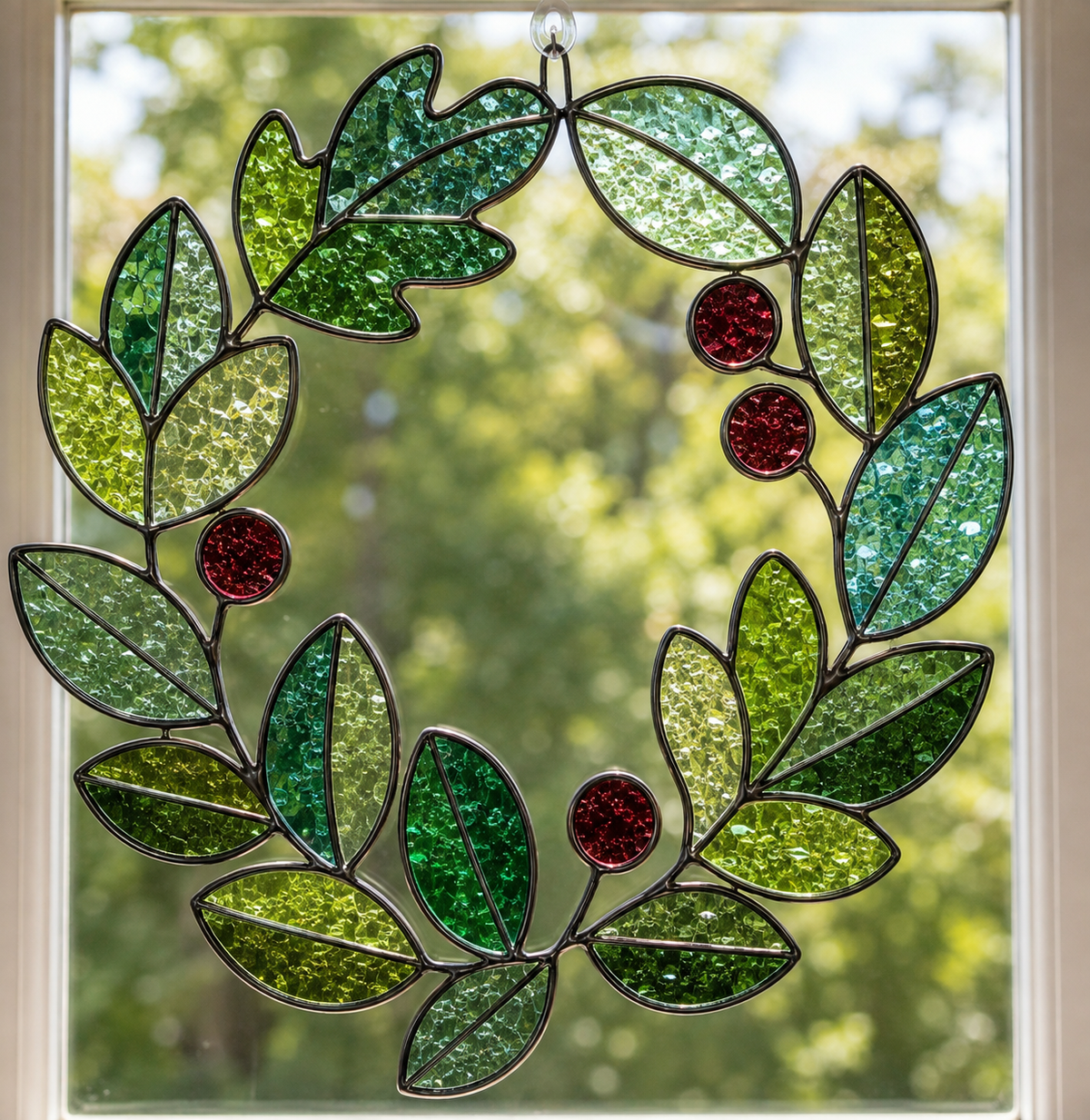 10/11/2026 - Sunday @ 10:00 am Catch the Light: Faux Stained Glass Suncatcher Workshop ✨