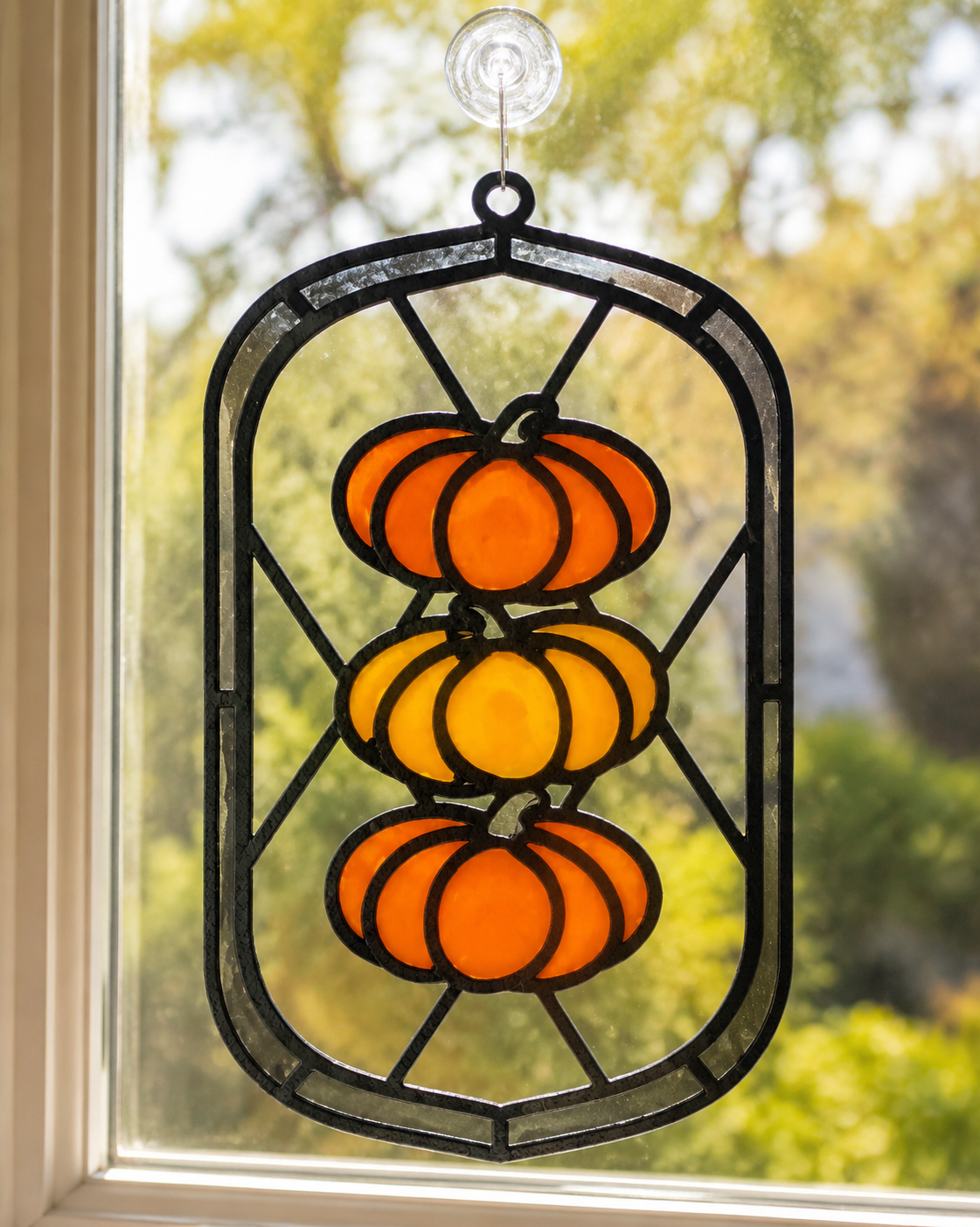 9/13/2026 - Sunday @ 1:00 pm ✨ 🌈Faux Stained Glass Suncatcher Workshop! 🌈✨