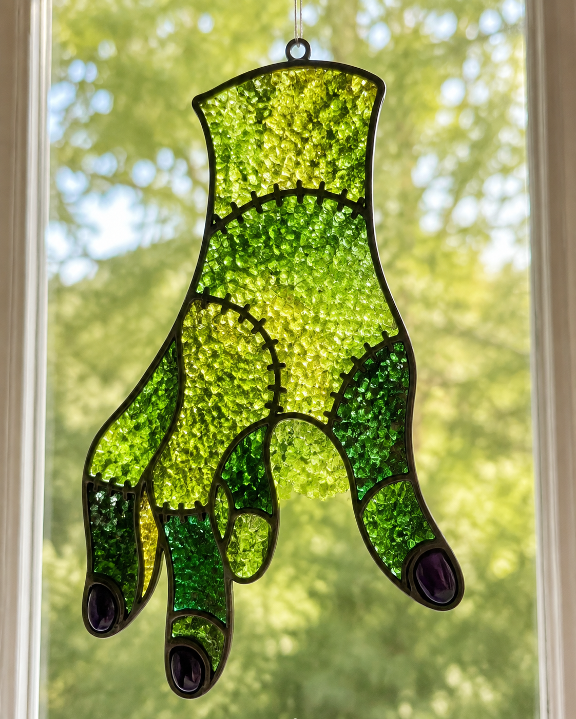 9/13/2026 - Sunday @ 1:00 pm ✨ 🌈Faux Stained Glass Suncatcher Workshop! 🌈✨
