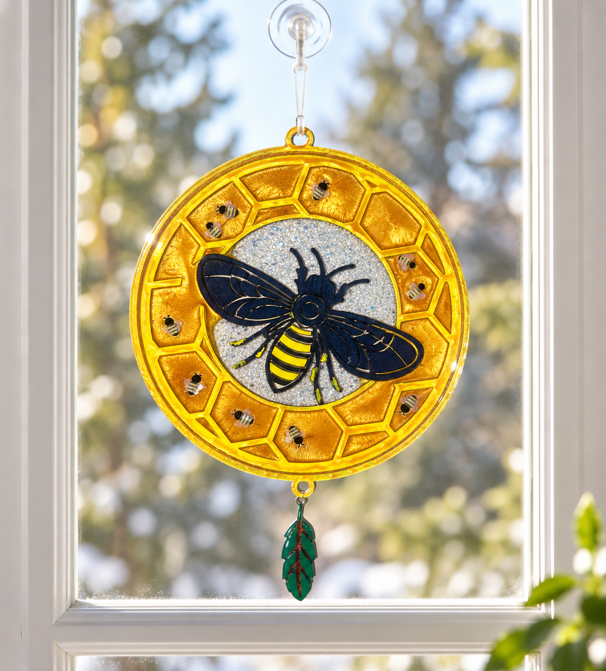 10/11/2026 - Sunday @ 10:00 am Catch the Light: Faux Stained Glass Suncatcher Workshop ✨