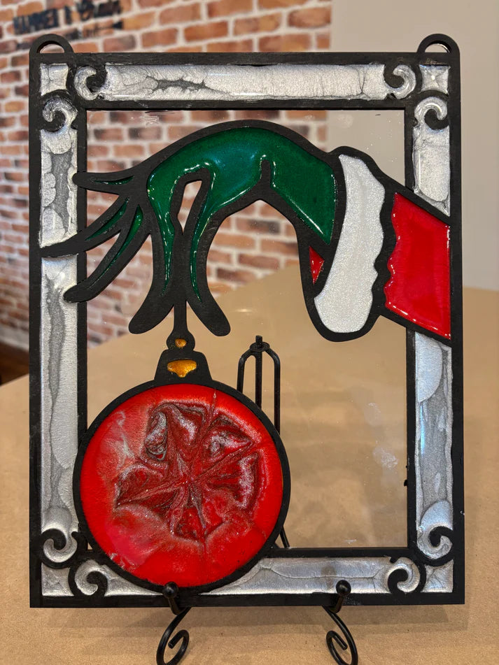 10/11/2026 - Sunday @ 10:00 am Catch the Light: Faux Stained Glass Suncatcher Workshop ✨