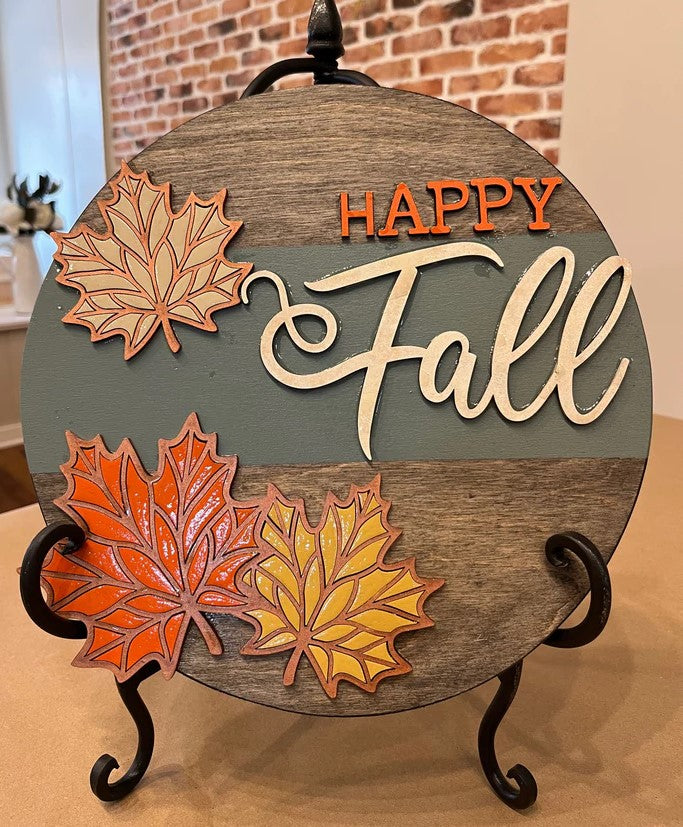 Happy Fall Leaves