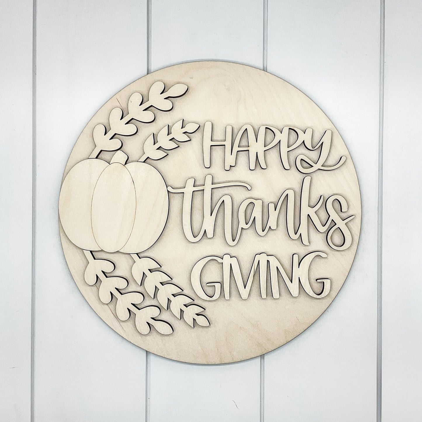 Happy Thanksgiving Pumpkin