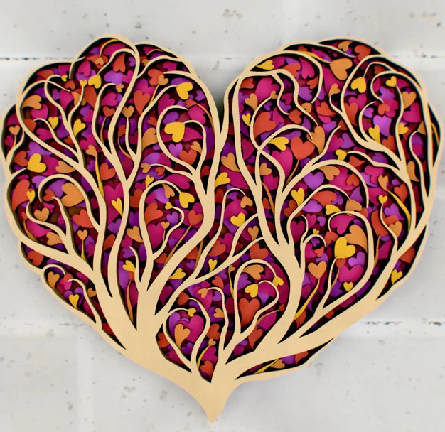 Heart Tree Multi-layer