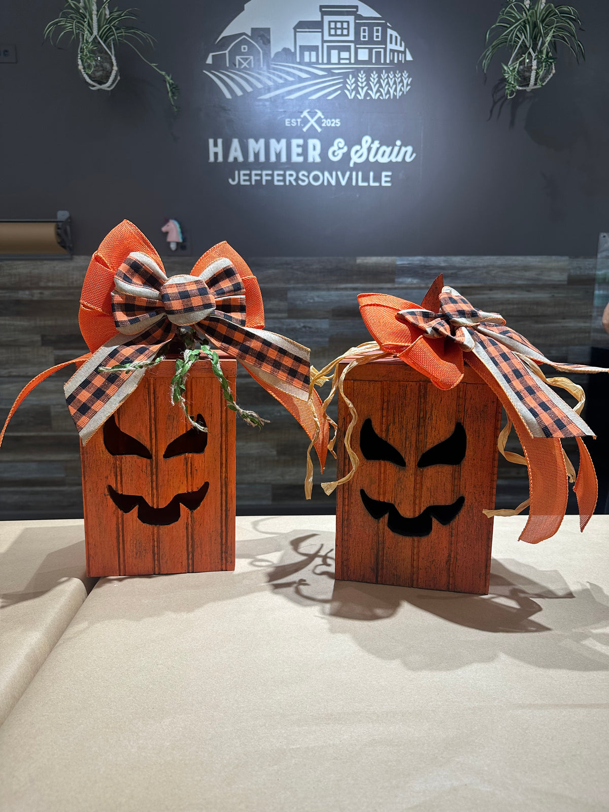10/17/26 Saturday @ 10:00 a.m. - 🍂🎃 Porch Planks & Pumpkin Paint: A Festive DIY Experience👻🧡
