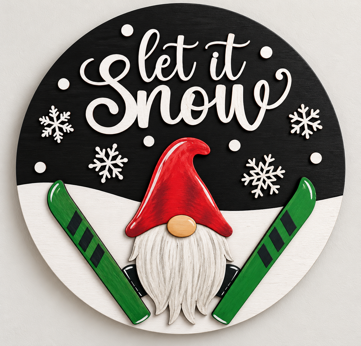 10/29/26 - Thursday - 5:30 p.m.  🎄🖌️ Sleigh Your Front Door: Christmas 3D Door Hanger Painting Party!🎄🖌️
