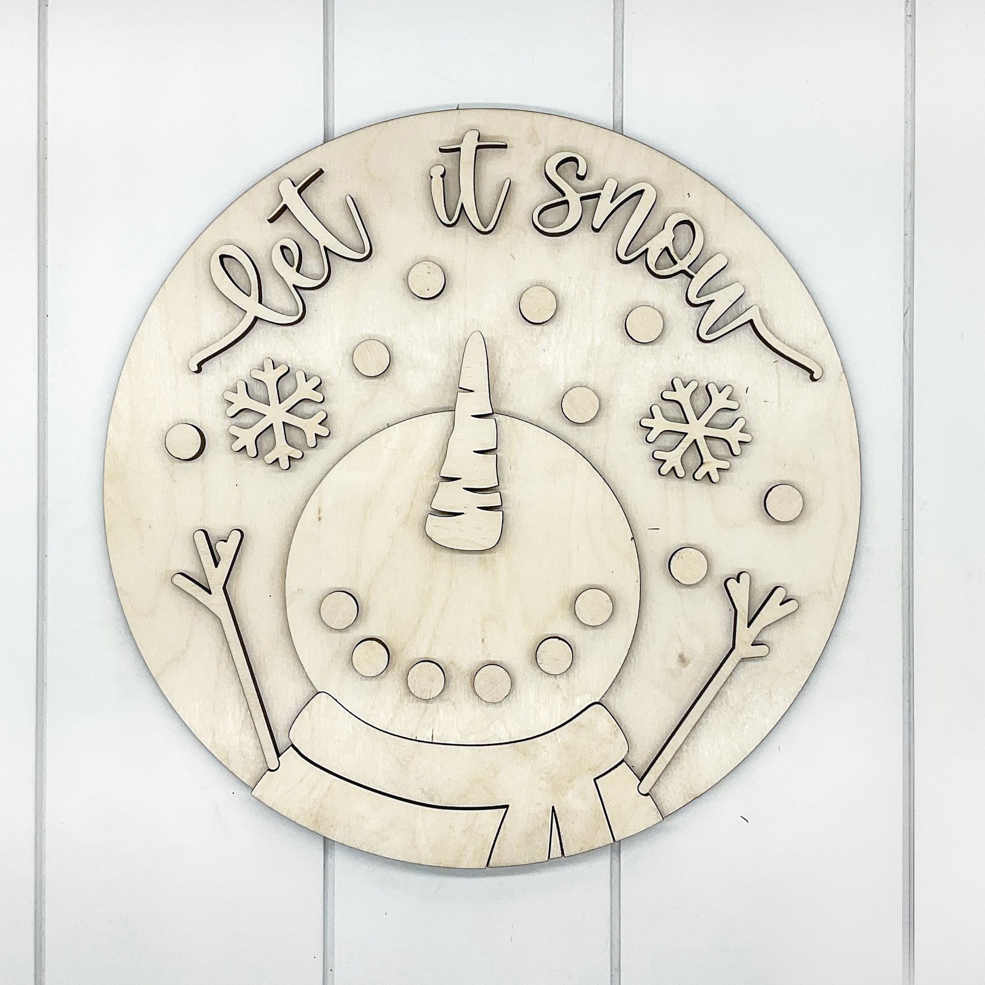 Let it Snow Snowman