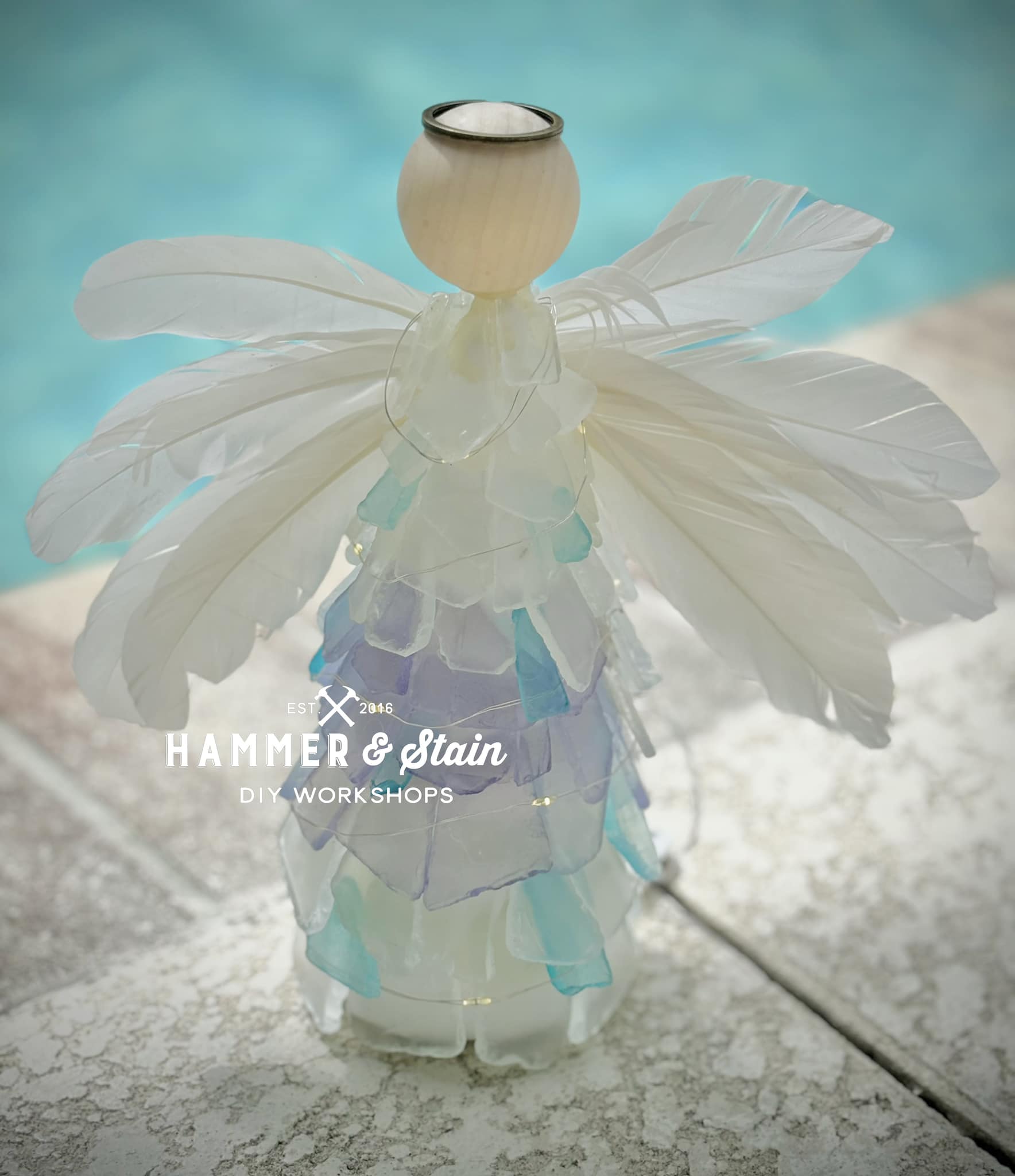 Sea Glass Angel