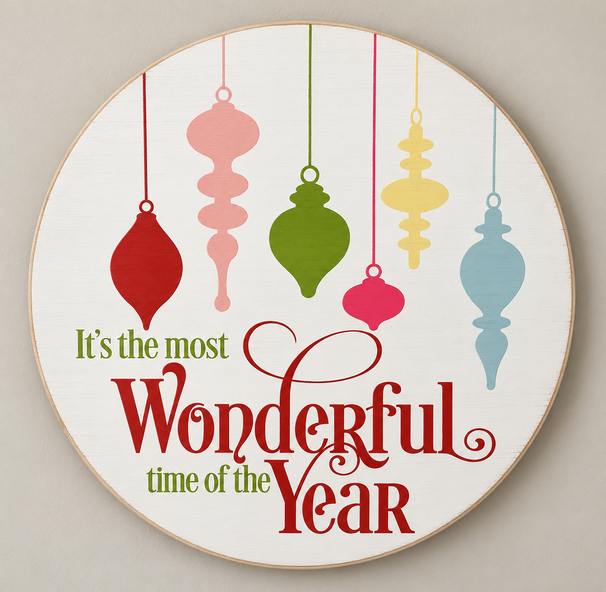 10/29/26 - Thursday - 5:30 p.m.  🎄🖌️ Sleigh Your Front Door: Christmas 3D Door Hanger Painting Party!🎄🖌️