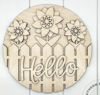 03/08/2026 - Sunday - 1:00 p.m.  Spring 3D Door Hangers